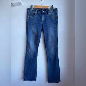 🎉 GAP Women's Mid Rise Slim Boot Cut Jeans